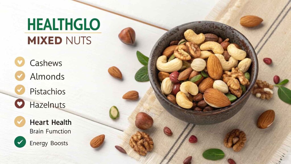 What Are HealthGlo Mixed Nuts