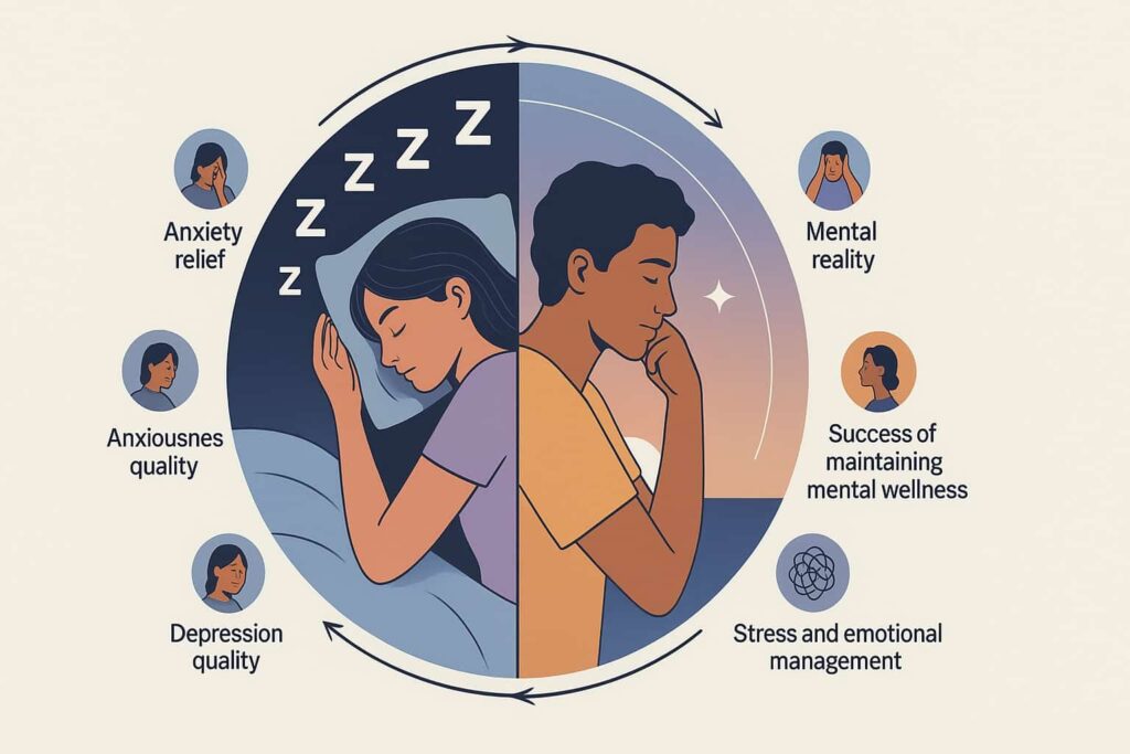 How Does Mental Health Impact Sleep Quality